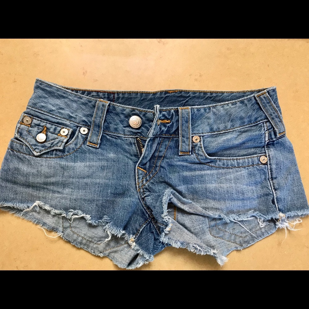 True Religion Jean Shorts